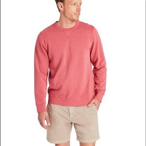 Mens Vineyard Vines Woodhouse Garment-Dyed Crewneck Sweatshirt. Sz. S